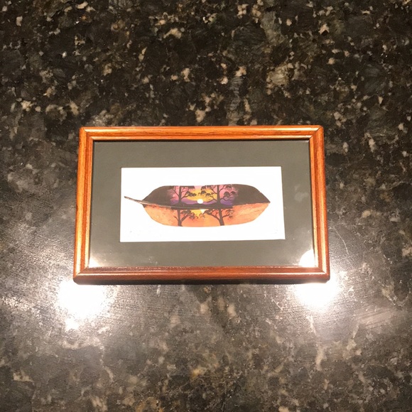 Hand painted feather from Costa Rica - Picture 2 of 4